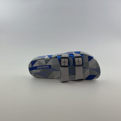 14537 Férfi Strand Papucs - Kék / Szürke