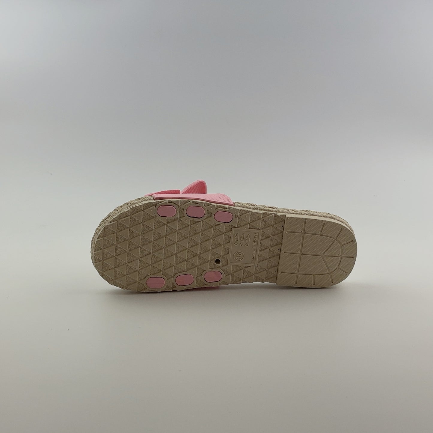 15279 Női Gumi Papucs - Pink